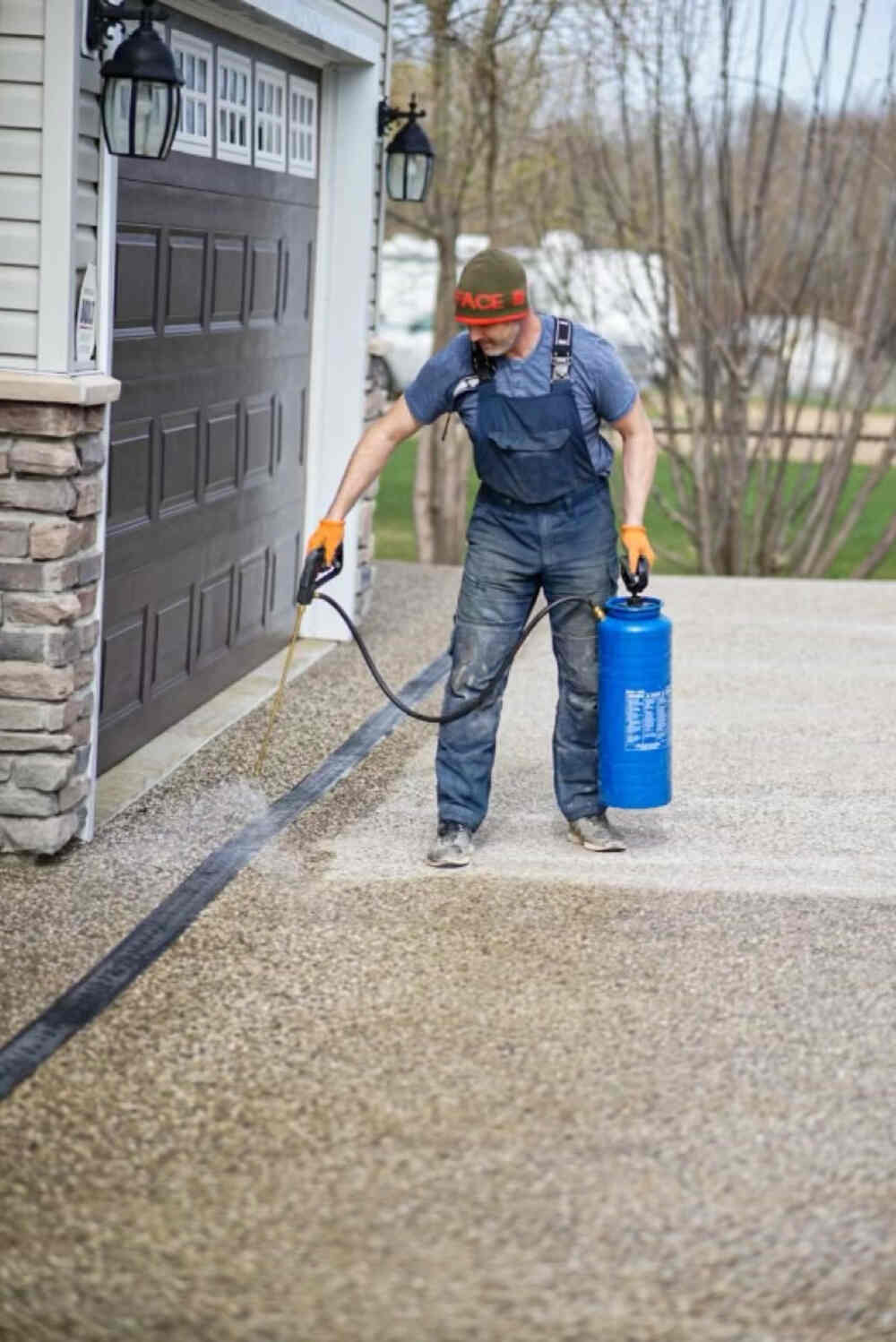 Concrete Sealing Driveway - The Concrete Doctors