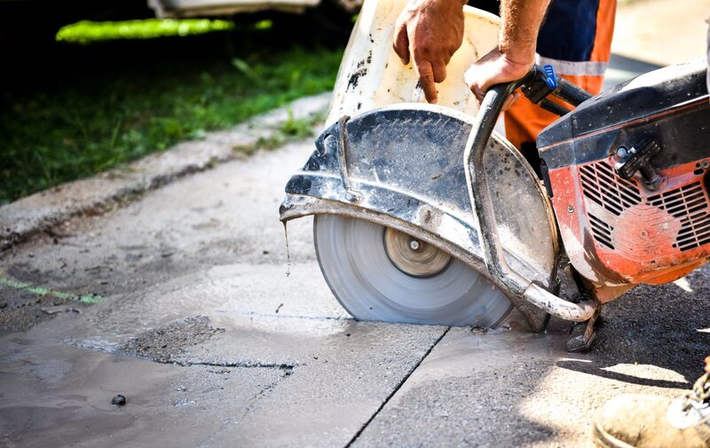 Concrete Saw Cuts and Sealing - The Concrete Doctors