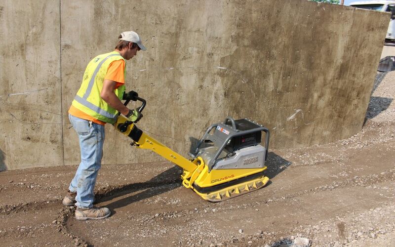 Proper compaction of the subgrade - The Concrete Doctors